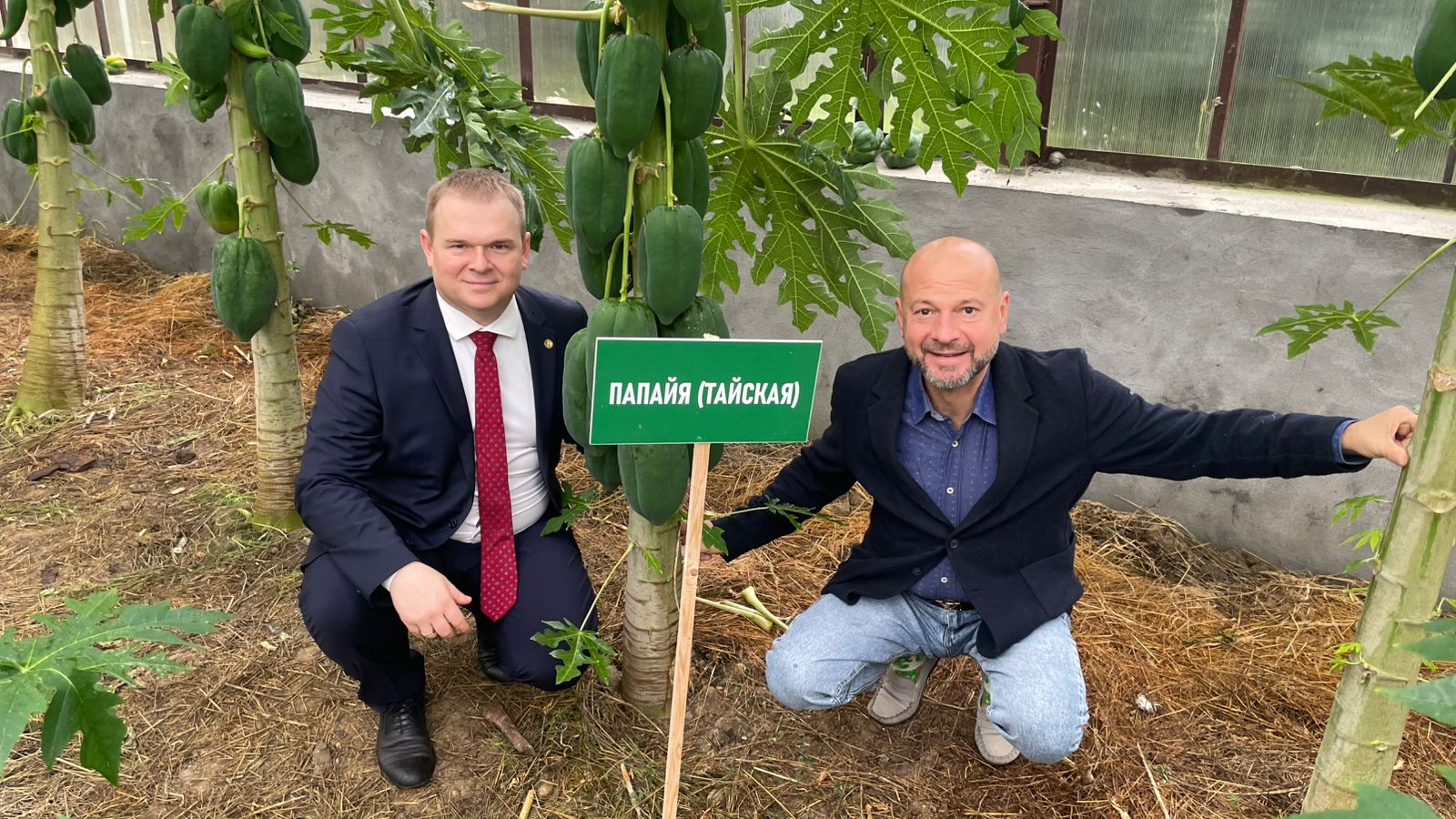 Исполнительный директор НПЦ "Агропищепром" заложил "Мичуринский сад" в Республике Абхазия